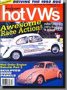 Hot VWs December 1992 - Click for PDF